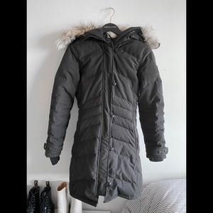 LORETTE CANADA GOOSE PARKA BLACK LABEL